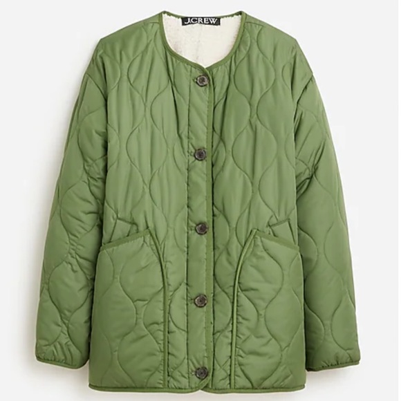 J Crew reversible puffer jacket with Primaloft - Picture 2 of 9